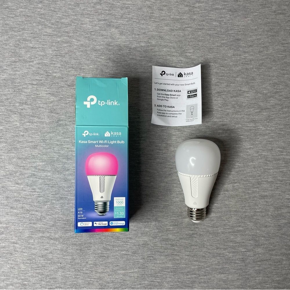 Amazon Kasa Smart WiFi Color Changing Alexa Bluetooth Light Bulb